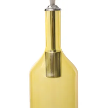 Klosz Sufitowy Bottle Żółty 11x43 cm